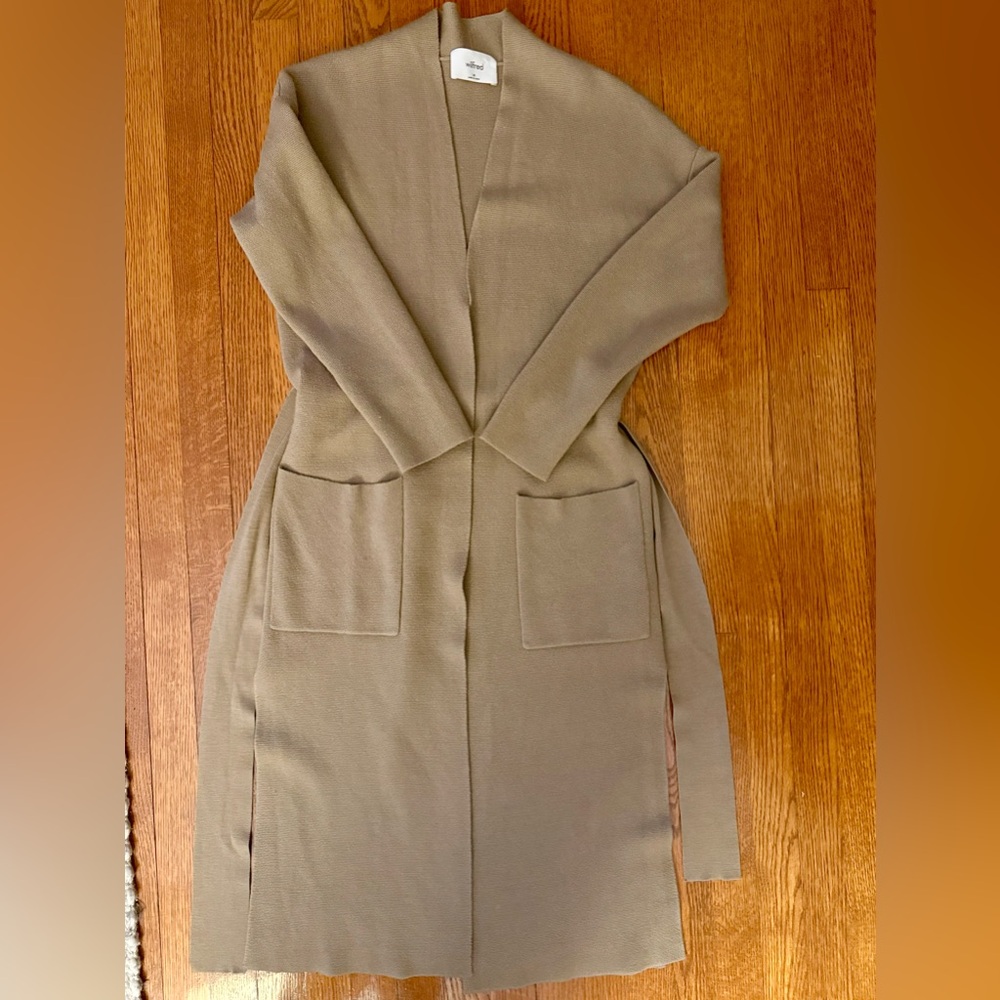 Wilfred Cozy Tan Long Sleeve Dress - Picture 14 of 14
